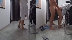 Tetangga Lagi Jemur Pakaian Malah di Entot